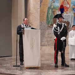 Il presidente Associazione Nazionale Carabinieri, Luogotenente C.S. Michele Caputo