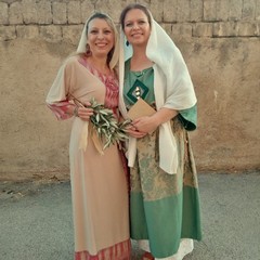 Cinzia  Sinesi figurante della "Translatio Corporis Sancti Sabini"