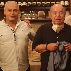 Francesco Palermo con Lino Banfi