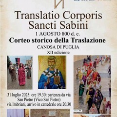 Corteo  Storico "Translatio Corporis Sancti Sabini"