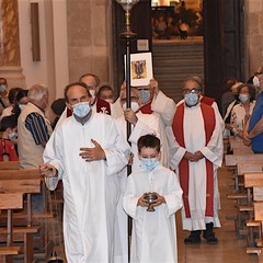 Mons. Giovanni Massaro alla celebrazione liturgica dell'Esaltazione della Croce