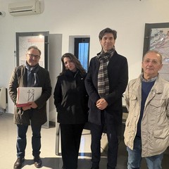 Il Maestro Alessandro Crudele in visita a Canosa