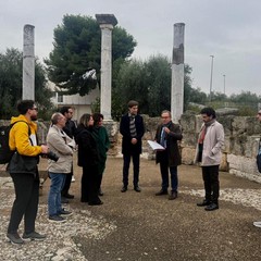 Il Maestro Alessandro Crudele in visita a Canosa