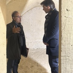 Il Maestro Alessandro Crudele in visita a Canosa