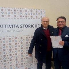 Mario Landriscina, direttore Confesercenti Provinciale BAT con Rino Di Pinto