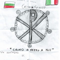 Disegno monogramma di Cristo