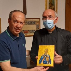 Mons. Gianni Massaro e Don Felice Bacco