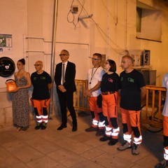 Canosa: Inaugurato il defibrillatore automatico  esterno in piazza Vittorio Veneto