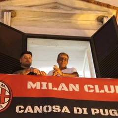 Chicco Evani al  "Milan Club Canosa"