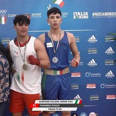 Paolo Fasanelli campione italiano Junior di boxe