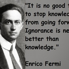 Enrico Fermi  il Pensiero