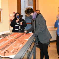 Veronica Pivetti incontra le studentesse del Liceo "E. Fermi"