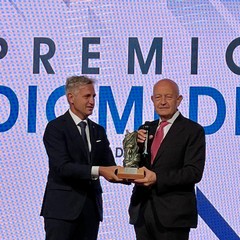 Premio Diomede  Aufidus 2021:Augusto dell'Erba con Sergio Fontana