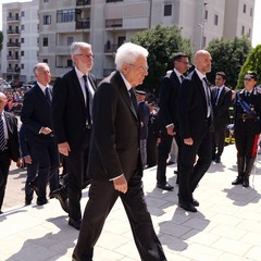 Ostuni-  il presidente della Repubblica Sergio Mattarella