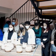 Studenti "N.Garrone"  all'Inaugurazione Archeoclub d'Italia Canosa "Ponte Romano"