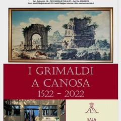 BOOK  ”I GRIMALDI A CANOSA  1522-2022”
