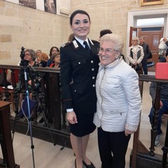 Il Premio Matrona Busa ad Anna Maria Iacobone, maresciallo capo dei Carabinieri