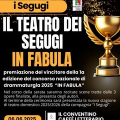 Concorso Nazionale di Drammaturgia “IN FABULA”