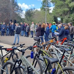 Inaugurato il nuovo tratto Ciclovia :   Pineta Ulmo a Monte Fellone