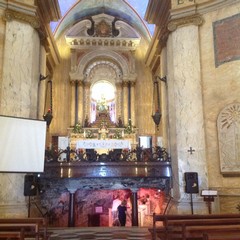 Interno Basilica Stella Maris in Haifa