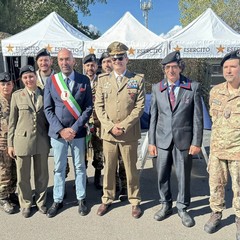 Esercito: la visita del Sindaco di Bari Vito Leccese