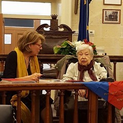 2016 Lidia Menapace e Emanuela D’Evant Pres. FIDAPA Canosa