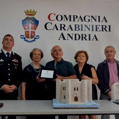 Il castello di Vincenzo Maddalena in dono all’Arma dei Carabinieri