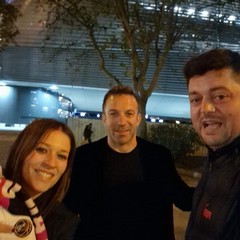 Ivan Matarrese con Alessandro Del Piero