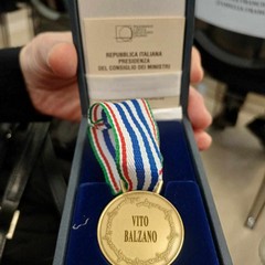 Medaglia d’onore alla memoria di Vito Balzano