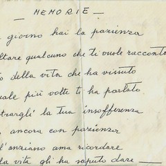 Memorie del Maestro Princigalli