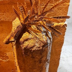 L'artista messicano Balam Bartolomè  a Canosa di Puglia