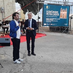 Giacomo Piepoli, direttore artistico dell' Orchestra Filarmonica Pugliese a Canosa di Puglia