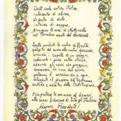 2015 Poesia al Presidente Sergio  Mattarella