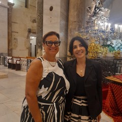 Assessore Cristina Saccinto e dottoressa Giovanna Bandinu