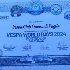 Il  Vespa Club Canosa al Vespa World Days 2024