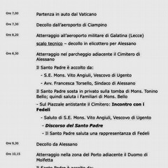 20/04/2018 Visita Papa Francesco a Molfetta