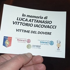 In memoria di  Luca Attanasio e Vittorio Iacovacci vittime del dovere