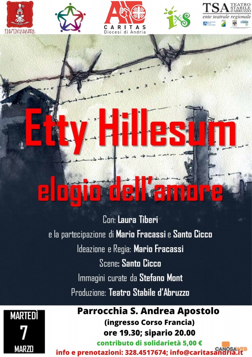 Etty Hillesum, elogio dell’Amore