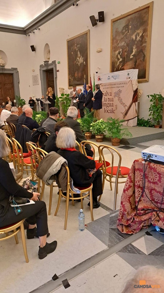 Sante Valentino premiato a “Salva la tua lingua locale” a Roma