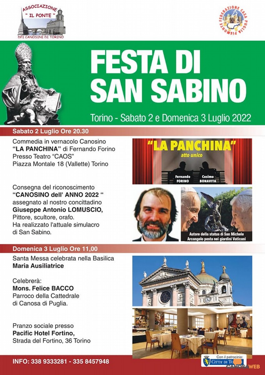 La Festa di San Sabino a Torino 2022