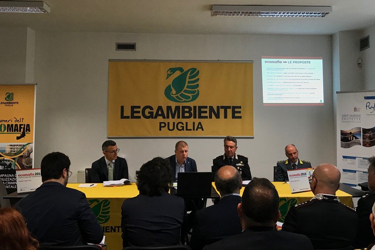 Legambiente conferenza-Ecomafia 2018-