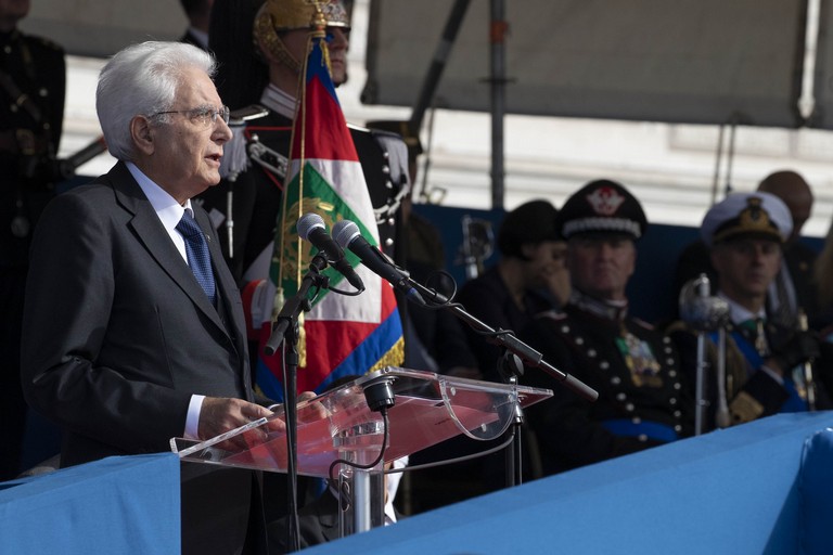 Mattarella Trieste 4 novembre 2018