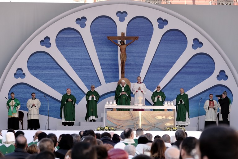 2020 Papa Francesco a Bari