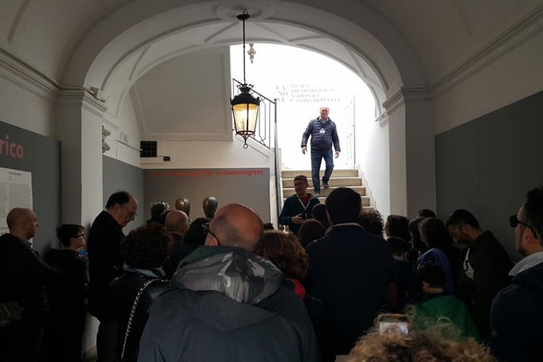 Turisti Museo Archeologico Nazionale Canosa di Puglia(BT)