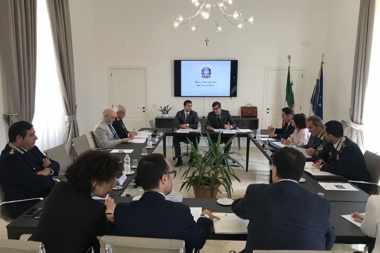 Comitato Provinciale per l’Ordine e la Sicurezza Pubblica,Barletta, Sibilia