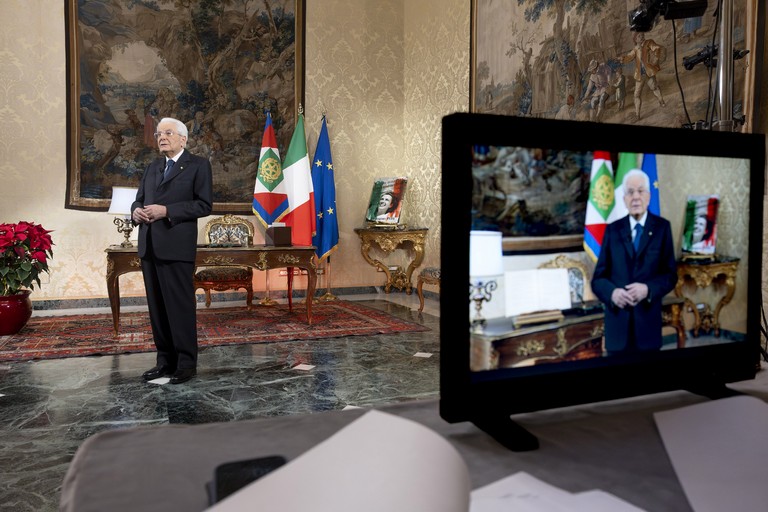 Presidente della Repubblica Sergio Mattarella