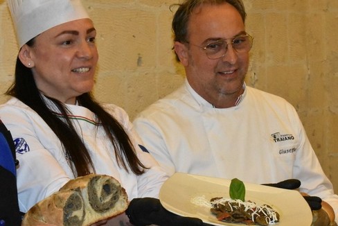 strascinati di grano arso e pane a prosciutto