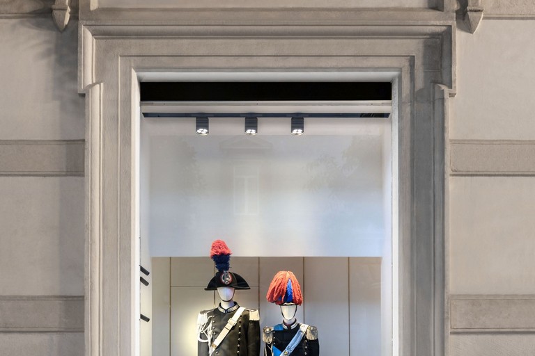 Trani : Uniformi storiche dell'Arma dei Carabinieri a Palazzo Pugliese-Nugnes