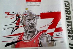 Piskv disegna Michael Jordan
