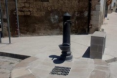 Canosa: Ripristinata la fontana di via Varrone angolo via Alcide De Gasperi